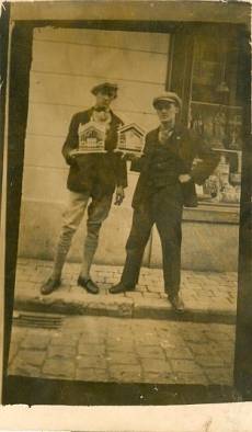 Otmar Schmidt & Alfred Jezelin in Kontich 1931