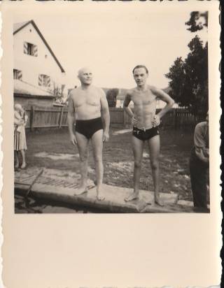1950 Fritz & Fritz jr -> Oberammergau